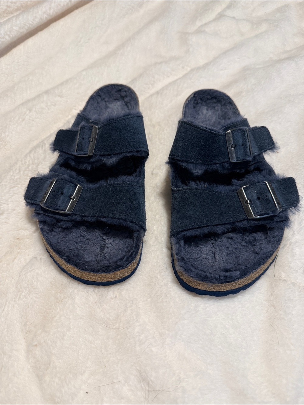 Birkenstock Virgin Sheep’s Wool lined sandals